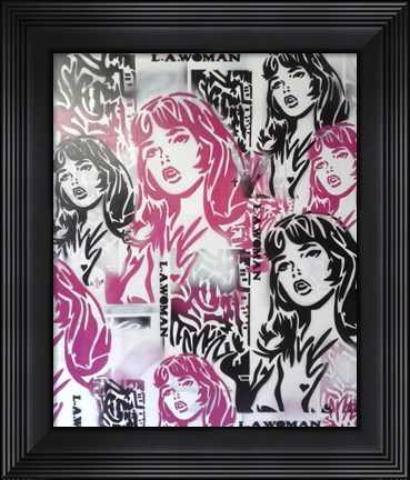 Framed L.A.Woman 2 Print