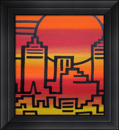 Framed New York Print