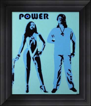 Framed Power Print