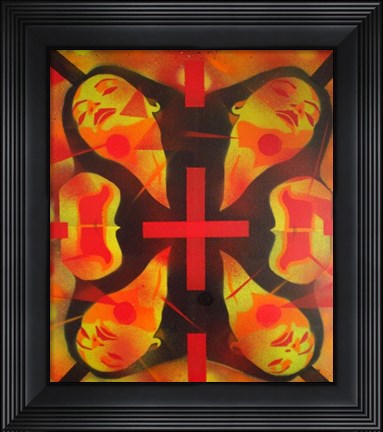 Framed Sunshine Spin Print
