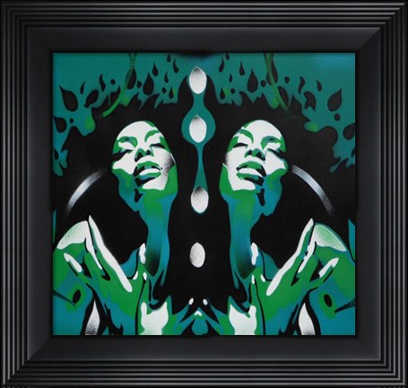 Framed Garden of Eden Print
