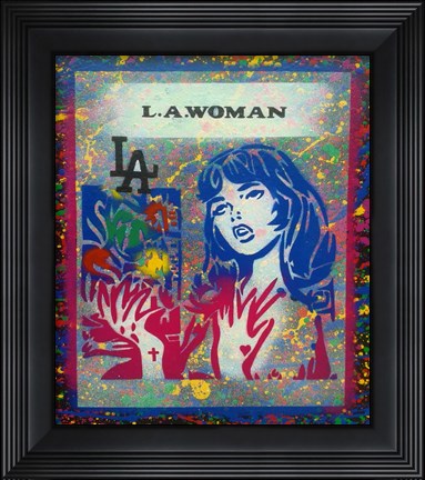 Framed L.A. Woman 3 Print
