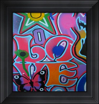 Framed Love Print