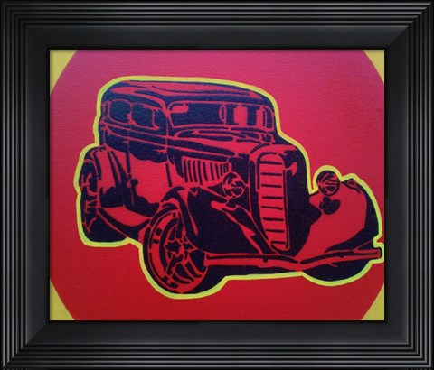 Framed Muscle Car 3 Print