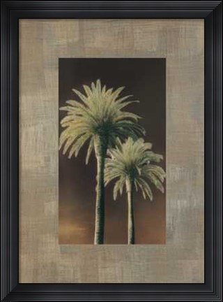 Framed Palmas II Print