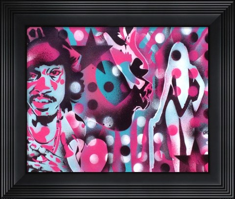 Framed Pimp Daddy&#39;s Lounge Print