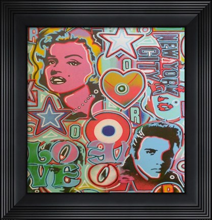 Framed Pop Mix Print
