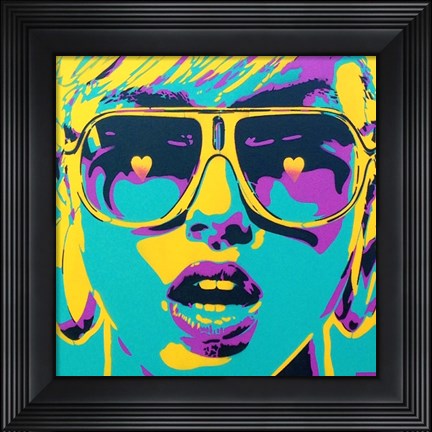 Framed Pop Star 2 Print