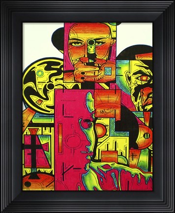 Framed Pulp Fiction Print