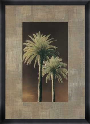 Framed Palmas II Print