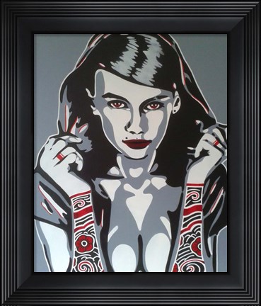 Framed Tattoo Sleeves Print