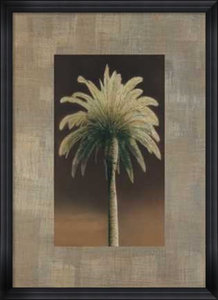 Framed Palmas I Print