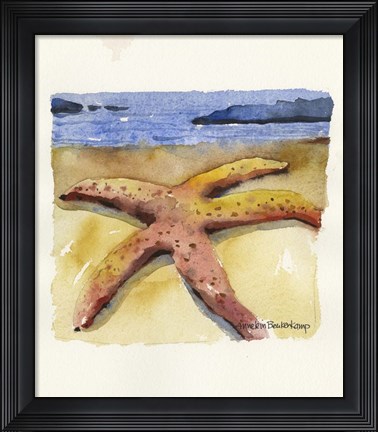 Framed Basking Print