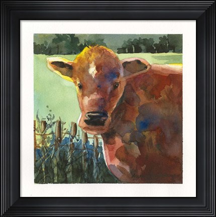 Framed Brownie Print