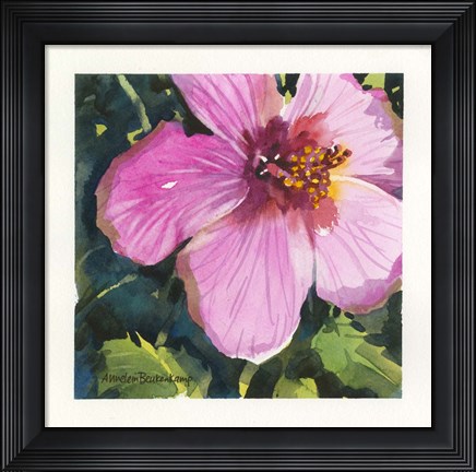 Framed Tropical Print
