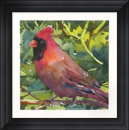 Framed Vermillion Print