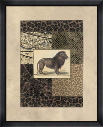 Framed Exotic I Print