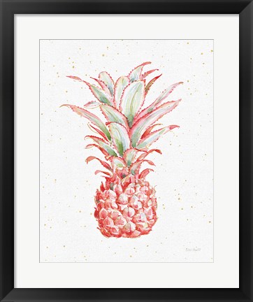 Framed Gracefully Pink XII Print