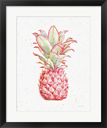 Framed Gracefully Pink XI Print