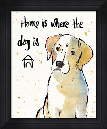 Framed Strike a Paws II Print