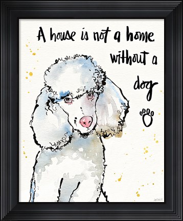 Framed Strike a Paws III Print