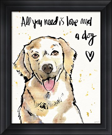 Framed Strike a Paws V Print