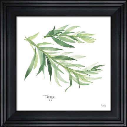 Framed Tarragon Print