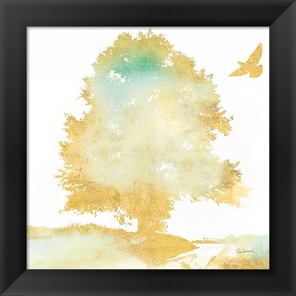 Framed Dream Tree II Print