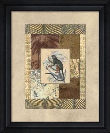Framed Exotic VI Print