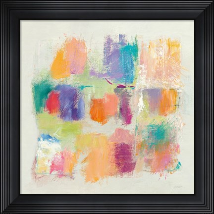 Framed Popsicles III Stone Print