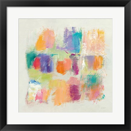 Framed Popsicles III Stone Print