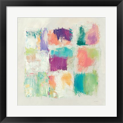 Framed Popsicles II Stone Print