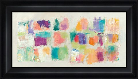 Framed Popsicles Horizontal Stone Print