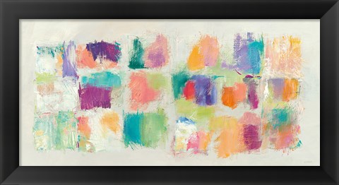 Framed Popsicles Horizontal Stone Print