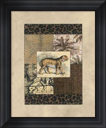Framed Exotic III Print