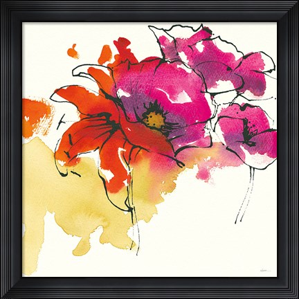 Framed Pattys Plum I Print