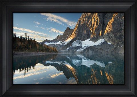 Framed Floe Lake Reflection III Print