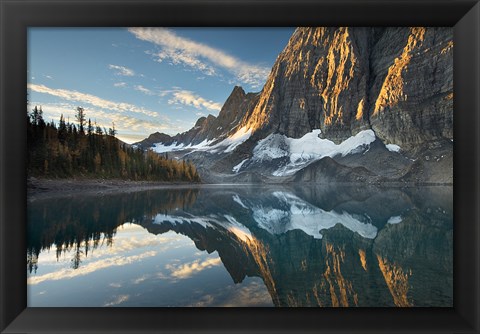 Framed Floe Lake Reflection III Print