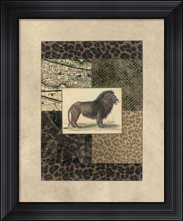 Framed Exotic I Print
