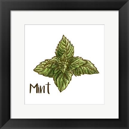 Framed Mint Print