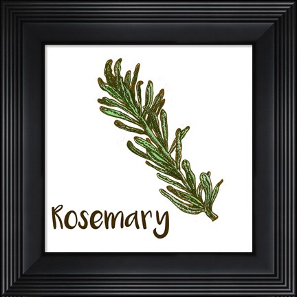 Framed Rosemary Print