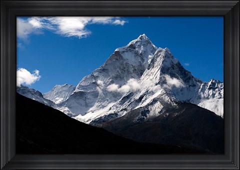 Framed Peak of Ama Dablam Mountain, Nepal Print