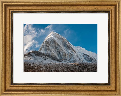 Framed Mt Pumori behind Kala Patthar, Nepal Print