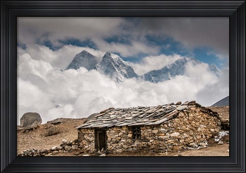 Framed Khumbu Valley, Nepal Print