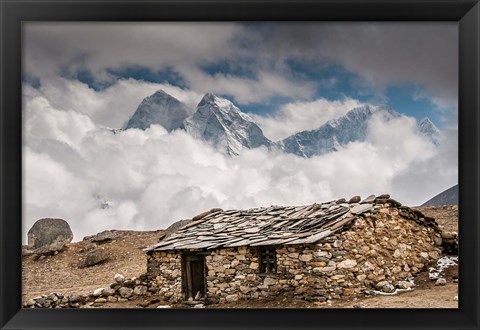 Framed Khumbu Valley, Nepal Print