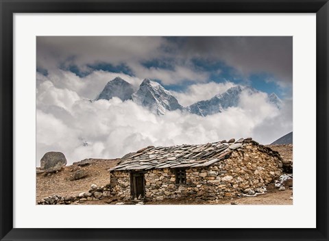 Framed Khumbu Valley, Nepal Print