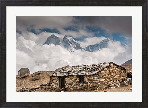 Framed Khumbu Valley, Nepal Print