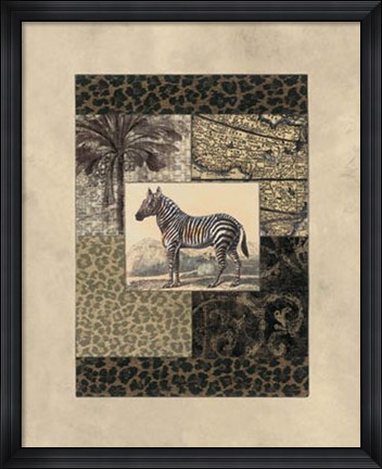 Framed Exotic II Print