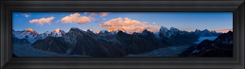 Framed Mt Everest, Himalayas, Nepal Print