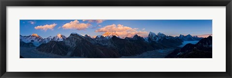 Framed Mt Everest, Himalayas, Nepal Print